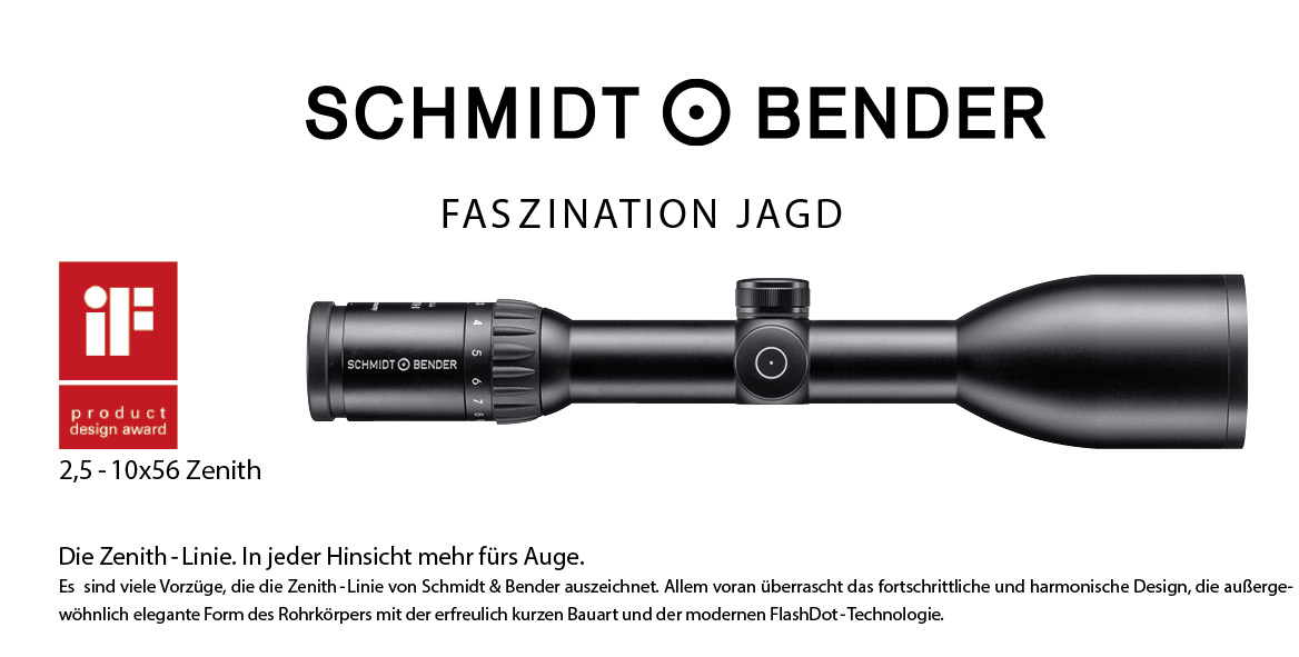 1.5-10x56 Zenith wins the iF Design Award