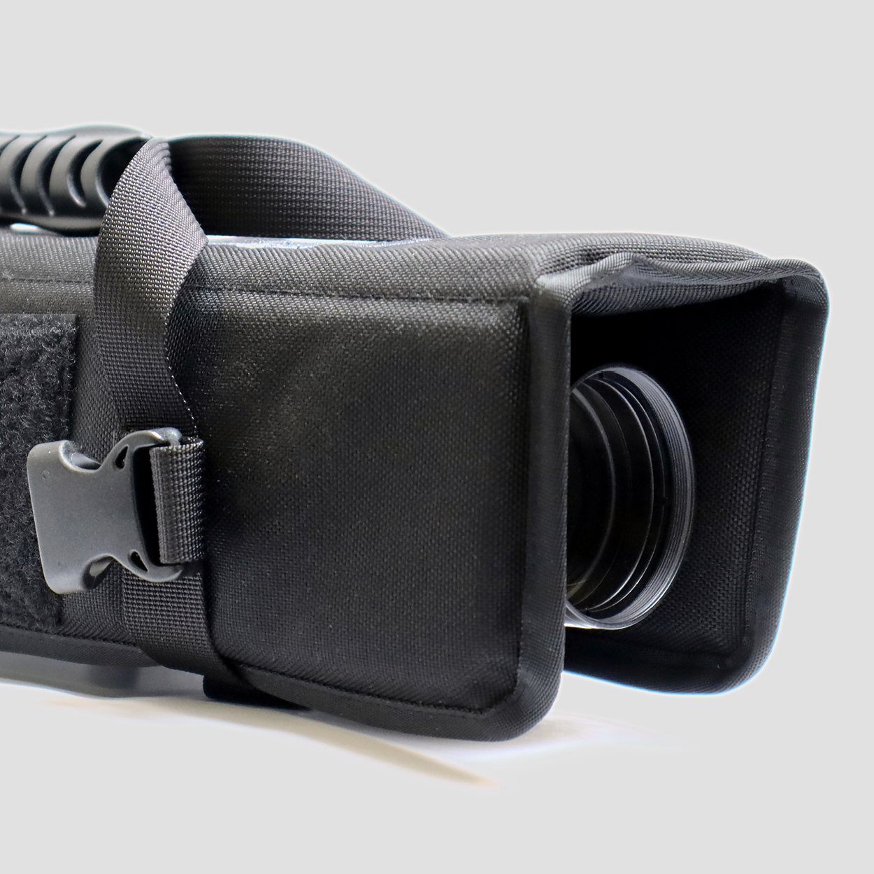 Tactical bag with riflescope